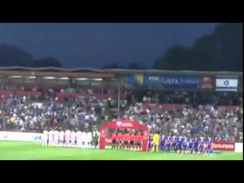 Bosna - Israel 3 - 1 Himna Free Palestina [Zenica]
