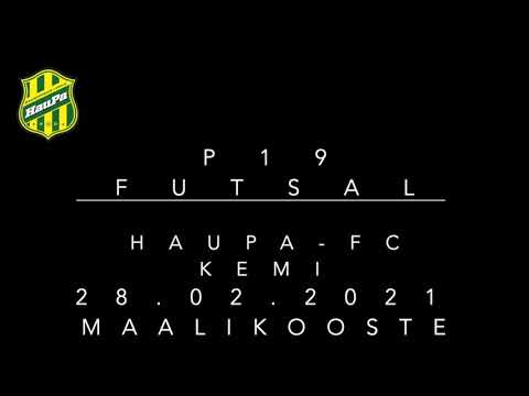P19 Futsal-Liiga HauPa - FC Kemi (5-6) 280221 Maalikooste