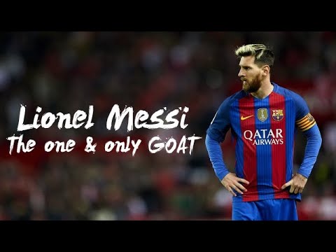 Lionel Messi - The one & only GOAT.