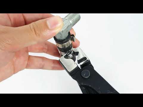 7" Hose Clamp Pliers Clic & Clic-R Type EZ Clips Pipe connector alicates automobile tools MP 631E