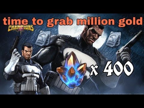 Massive 400 arena crystal opening between server issues | marvel contest of champions