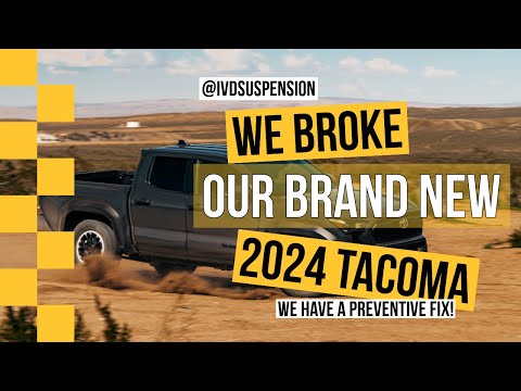 We BROKE our 2024 Tacoma 20 Miles in the Dirt!