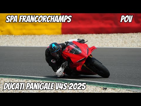 Thumbnail for DUCATI PANIGALE V4 S 2025 FAST LAPS ON SPA FRANCORCHAMPS by Ducati
