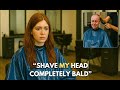 Woman Getting Headshave After Spin At The Wheel Pixie Cut Headshave Stories