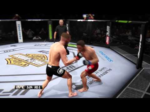 Conor McGregor vs. Chad Mendes full simulation