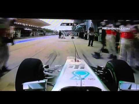 Lewis Hamilton pit stop confusion