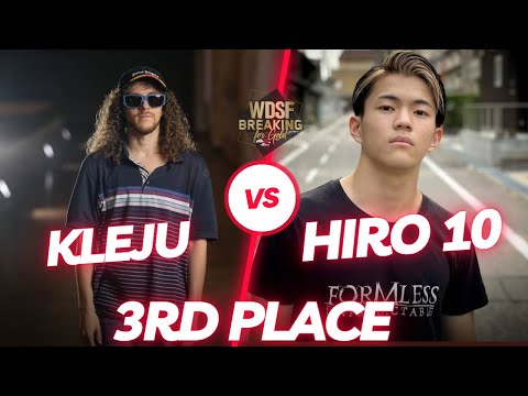 BBOY KLEJU VS BBOY HIRO 10 | 3RD PLACE | BREAKING FOR GOLD MADRID 2023