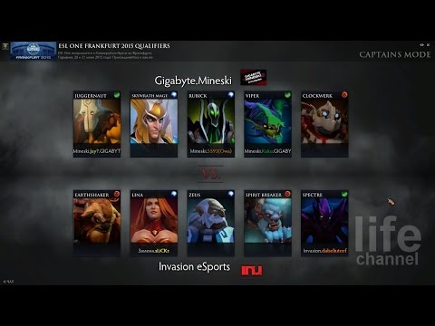 Gigabyte.Mineski VS Invasion eSports Dota 2 Tournament 2015 Winners!