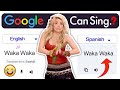 Google Sings WAKA WAKA ️ Google Translate Aju Jonn Worldcup2026 Worldcup Fifaworldcup2026