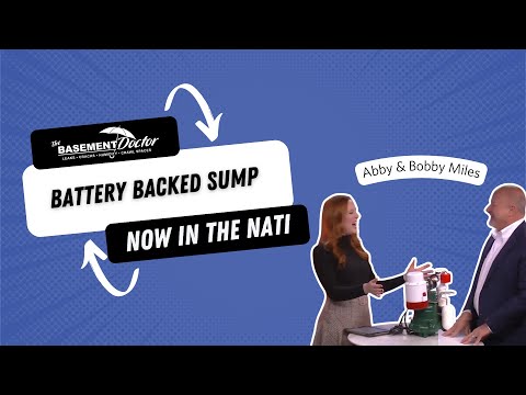 The Basement Doctor on NOW in the NATI - Our Patented Battery Backed Sump