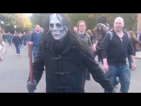 Zusammenschnitt Monsterwalk Halloween Horror Fest Movie Park Germany 2016
