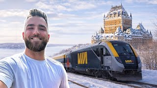 The LONGEST Business TRAIN in Canada .... is it Worth it?  Quebec City to Toronto