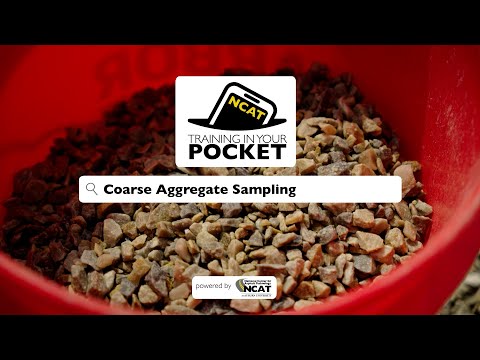 Coarse Aggregate Sampling video thumbnail