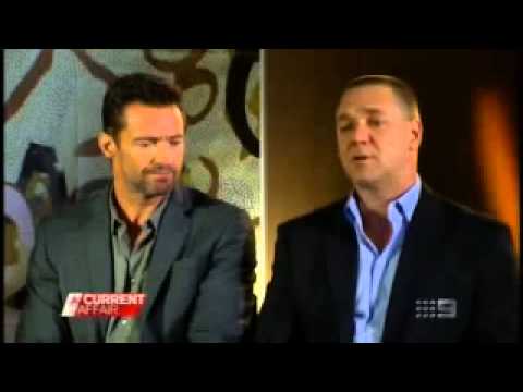 Superstars : Hugh Jackman and Russell Crowe
