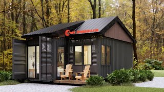 Container house full tour | Cozy little house with full amenities