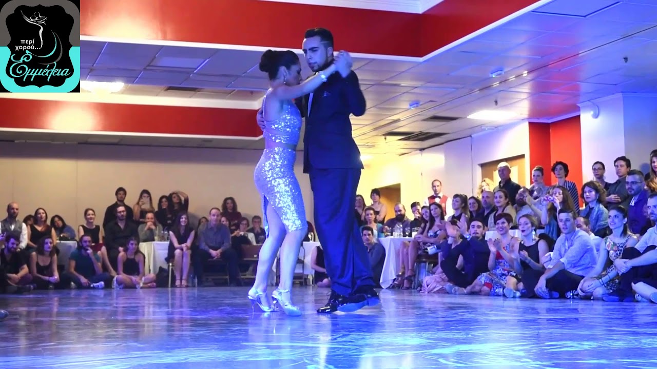 Clarisa Aragon & Jonathan Saavedra (3/5) - De Floreo @ 15th Tango Fiesta Patras 28/10/2017