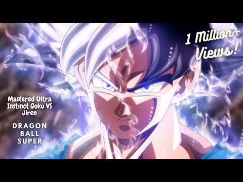 Mastered Ultra Instinct Goku VS Jiren || DBS AMV
