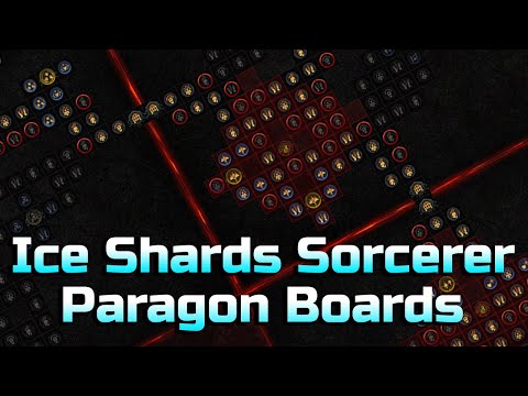 Ice Shard Sorcerer Paragon Board Setup - Diablo 4 Build Guide