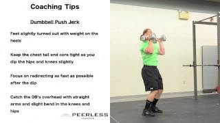 110. Dumbbell Push Jerk