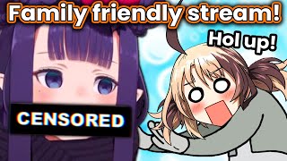 Whoa, Ina! This is a family friendly stream