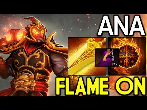 ANA [Ember Spirit] Flame On with Radiance Build 7.13 Dota 2