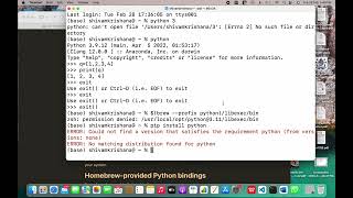 How To Install Python 3 On A Mac (Apple M1 chip)