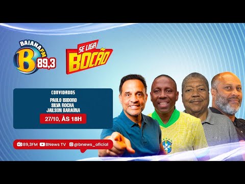 Paulo Isidoro no Se Liga Bocão desta segunda-feira (27/10/25)