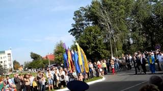 preview picture of video 'День Ирпеня: начало парада. Сентябрь 2012.'