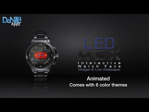 LED Hex HD Watch Face