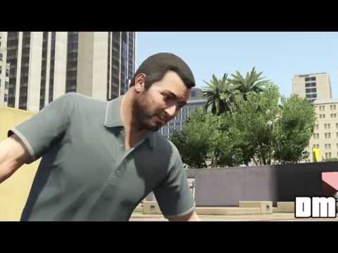 GTA V - "GOLD Ranking" Gameplay - Walkthrough Part 8 - Grass Roots [ HD ]