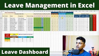 Leave Management in Excel | Important for Payroll |