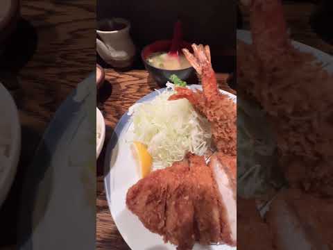 [NYC]Autêntico restaurante japonês Tonkatsu em Nova York #vlog #food #shorts #dinner #pork #cutlet