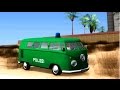 Volkswagen Typ 2 T1 Polizei for GTA San Andreas video 1