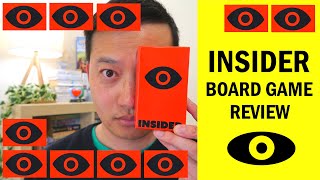 Insider Board Game Review | 20 Questions & Among Us Had A Baby | Top Party Games