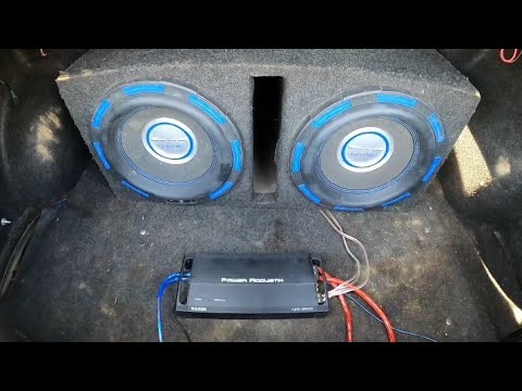 2 Power Acoustik 12s on 2500 Watts