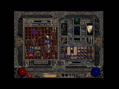 [Diablo II PlugY] Challenge - 100 Bishibosh Runs Result