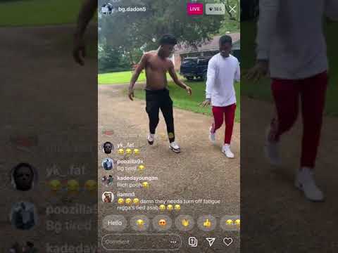 BgDaDon plays basketball against rich on live for a rack 🤣