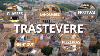 Rome Trastevere District 🇮🇹 Nightlife, Food, Shopping & More