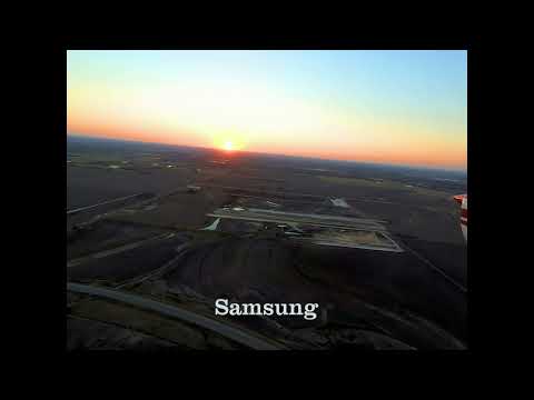 A short 2 minute flight around Taylor Texas, including the new Rail Park and Samsung sites.