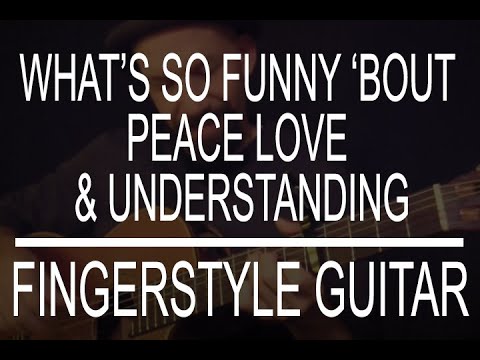 Thumbnail for What's So Funny 'bout Peace Love & Understanding (Nick Lowe) - fingerstyle cover by Daryl Shawn by Elvis Costello, Concert, Songwriter, Y&T