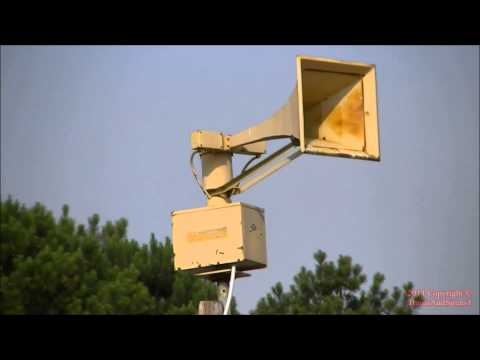 Federal Signal Thunderbolt 1003 Monthly Tornado Siren Test, Alert - Greenwood, SC 7/7/14