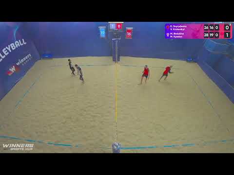 09:55 D. Svyrydenko / V. Kraievskyi - M. Bedukha / M. Kyselov 31.03.2023 | Winners Beach Volleyball