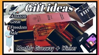 Rakshabandhan gift idea | Amazon Great freedom Sale | Giveaway announcement + Winner | Affordable |