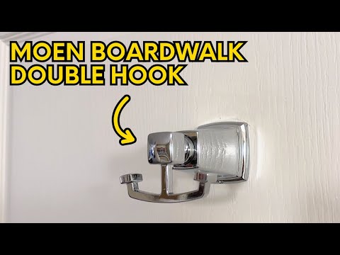 Take a Closer Look at the Moen Boardwalk Double Hook