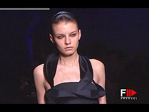 ENNIO CAPASA COSTUME NATIONAL Fall 2008 2009 Paris - Fashion Channel