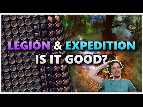[PoE] I tried doing 100 maps of Legion & Expedition - Stream Highlights #763