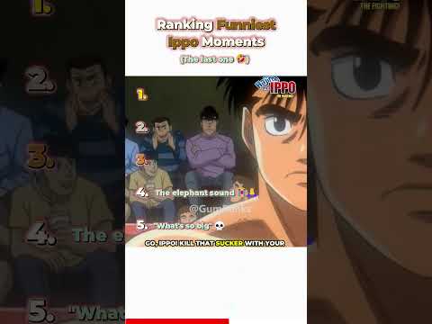 Ranking Funniest Ippo Moments 🥊😂🔥