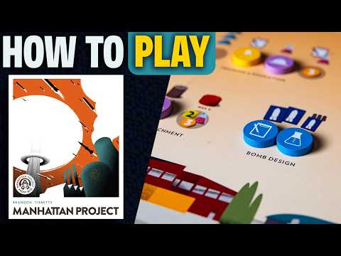 The Manhattan Project | How to Play | Learn to Play in 11 Minutes! | Building Atomic Bombs