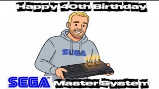 40th Anniversary of #sega #mastersystem #retrogaming #gaming #video games #gamingchannel 