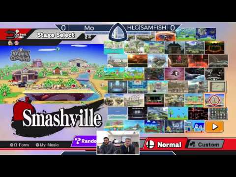 Sm4sh@Mines 49 - Mo (Zero Suit Samus) Vs. HLG|SAMFISH (Villager) - Winners Semifinals